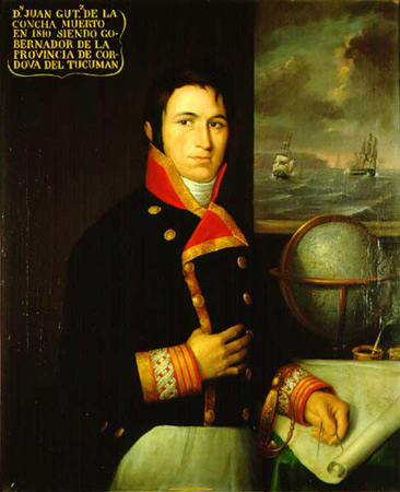 Painting of Juan Gutierrez de la Concha at the Naval Museum