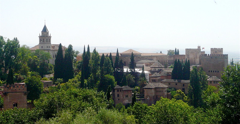 Located in southern Spain, Granada is famed for its grand Arabian palace, the Alhambra.