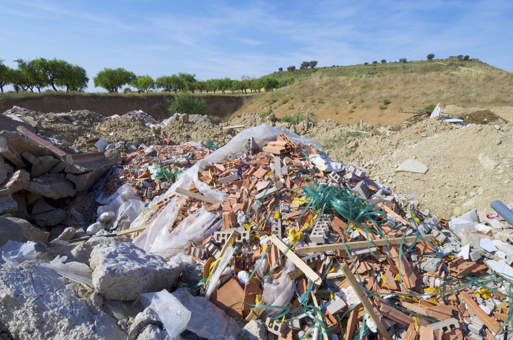 More than half of Spain's waste ends up in landfills like this one in Tierz.