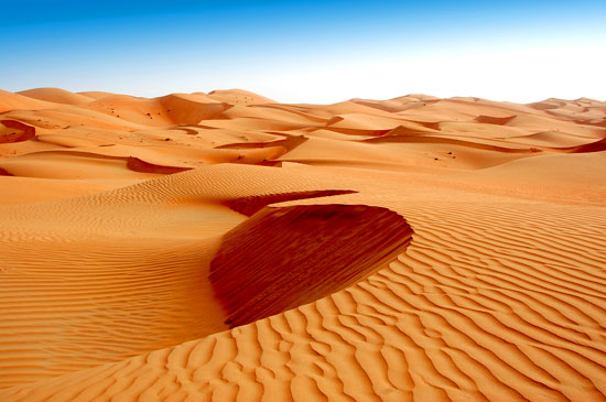 Liwa sand dune