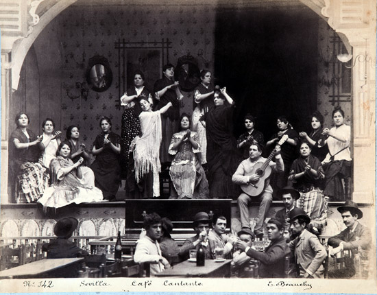 Early flamenco and classical guitar (1885)
