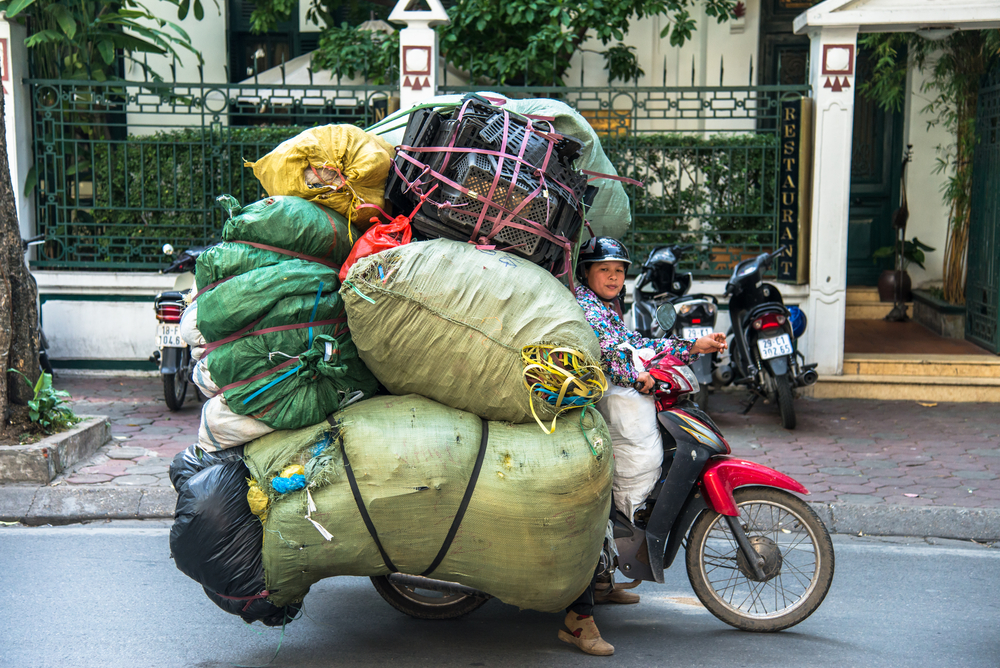 Vietnamese are resourceful people, and for them recycling is a way of life.