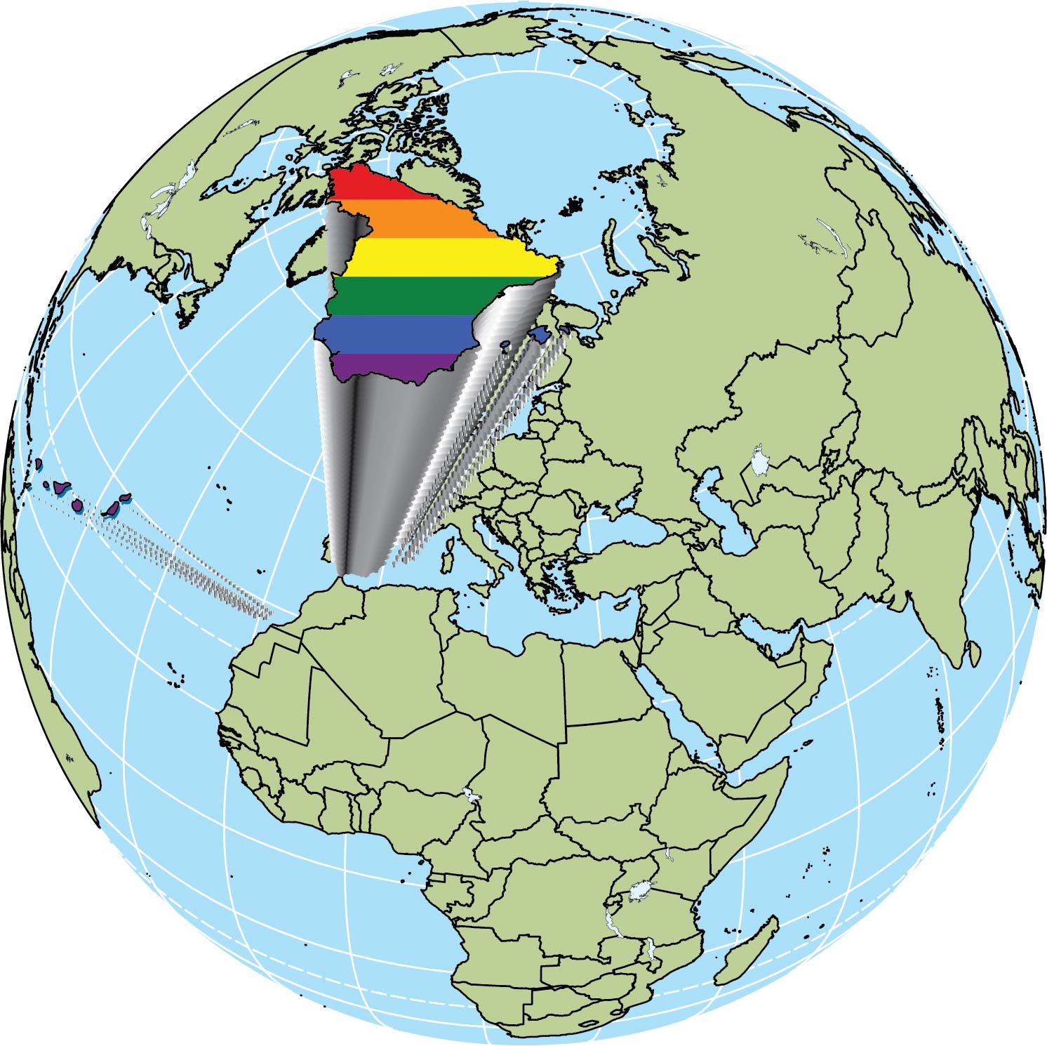 Although legal rights are consistent across Spain, attitudes toward LGBTQ+ individuals may vary based on geography.