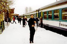 Estonia's rail service is underdeveloped, but service exists in the Tallinn metropolitan area.
