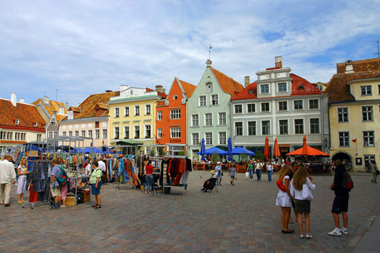 The capitol city of Tallinn, popular with tourists, is a UNESCO World Heritage Site.