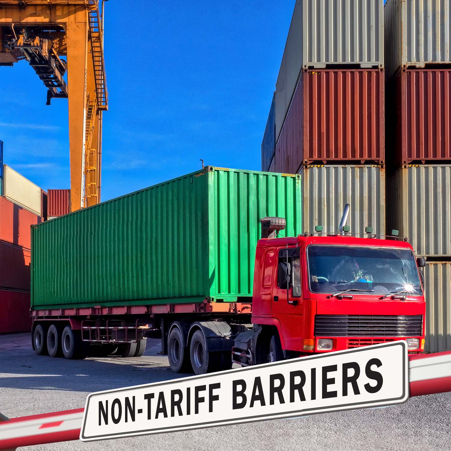 Many countries use non-tariff barriers as a means to restrict imports.