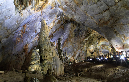 A UNESCO World Heritage site, Phong Nha-Ke Bang National Park has caves 400 million years old.