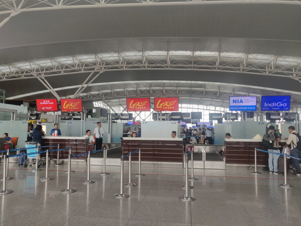 Check-In at Noi Bai International Airport