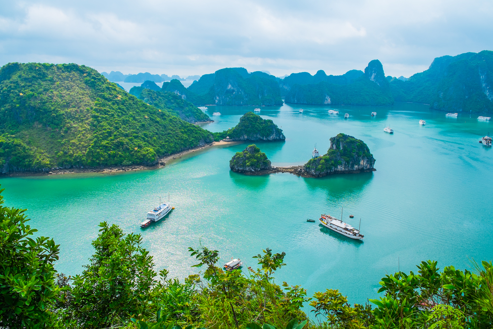 One of the New Seven Wonders of Nature, Ha Long Bay.