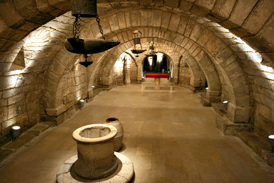Palencia cathedral crypt, Medieval church