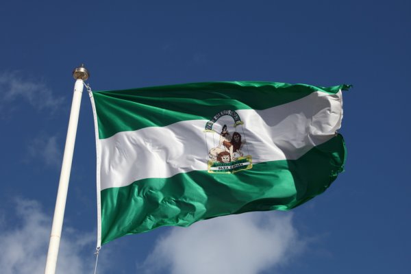 The green and white of the flag of Andalucia represent hope and peace, according to the community's anthem.