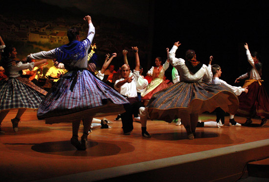 <i>Jota</i> is a folk dance from Aragón.
