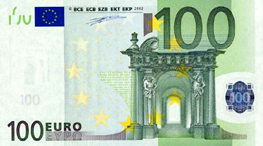 100 Euro (front)