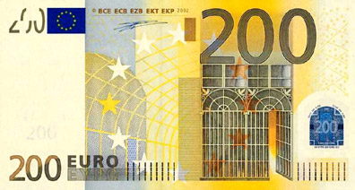 200 Euro (front)
