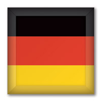 Flag of Germany Button #3