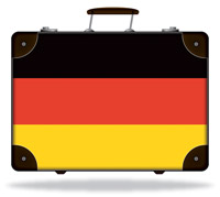 Flag of Germany Suitcase
