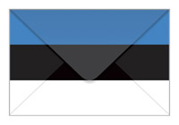 Flag of Estonia Envelope