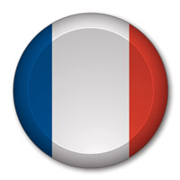 Flag of France Button #1