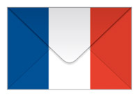 Flag of France Envelope