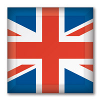 Flag of United Kingdom Button #3