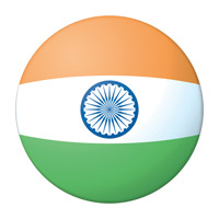 Flag of India Ball