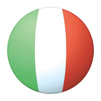 Flag of Italy Ball