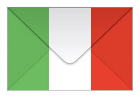 Flag of Italy Envelope