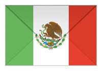 Flag of Mexico Envelope