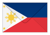 Flag of Philippines Envelope