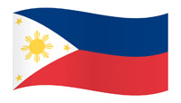 Waving Flag of Philippines