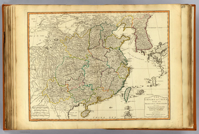 1794 Map of China