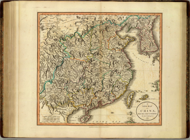 1801 Map of China