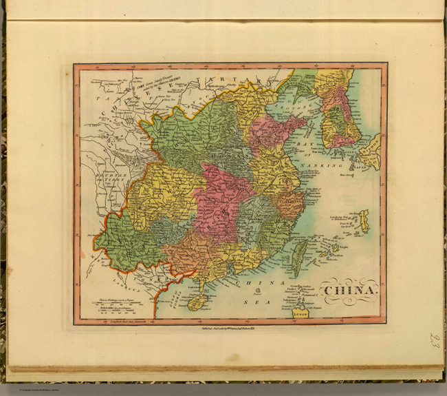 1812 Map of China