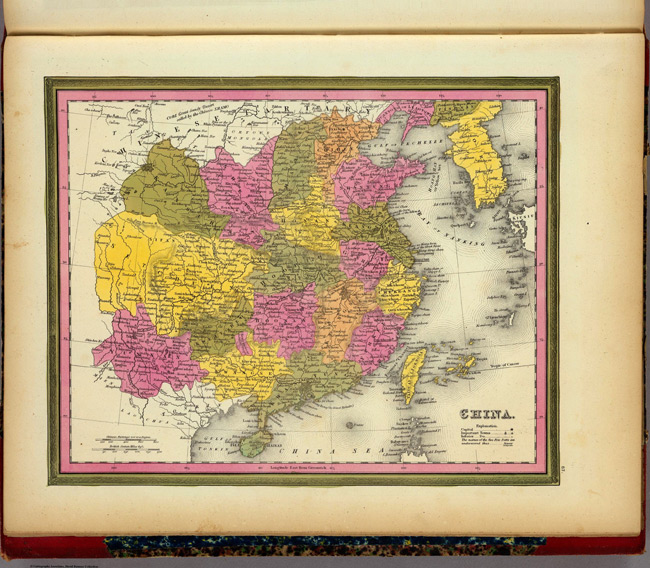 1846 Map of China