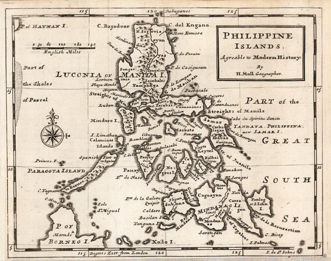 1725 Map of Philippines