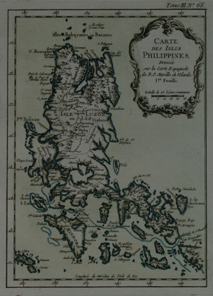 1764 Map of Philippines