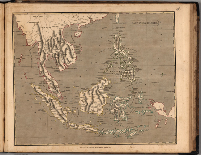 1817 Map of East India Islands