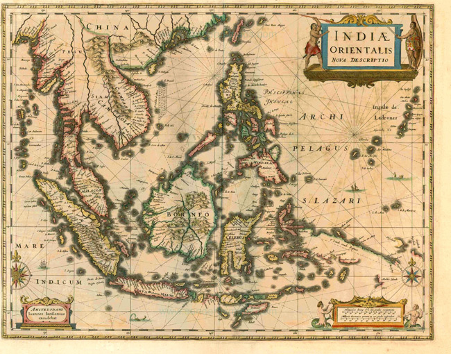 1630 Map of Southeast Asia