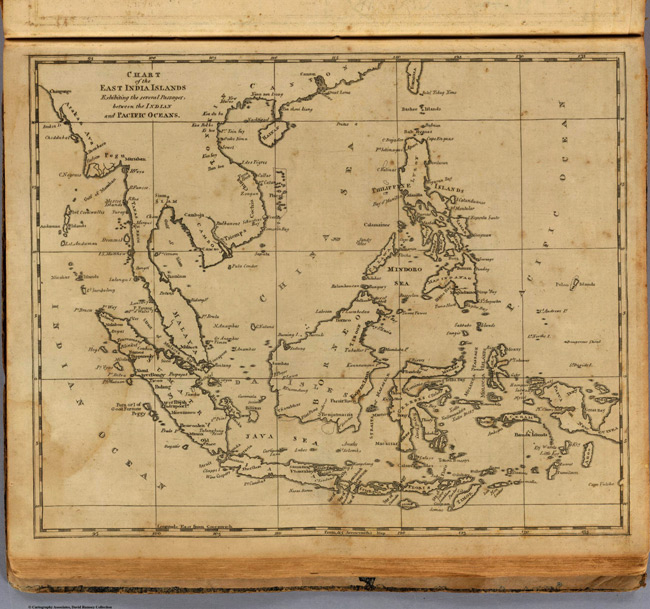 1812 Map of East India Islands