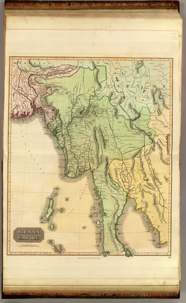 1817 Map of Birman Empire