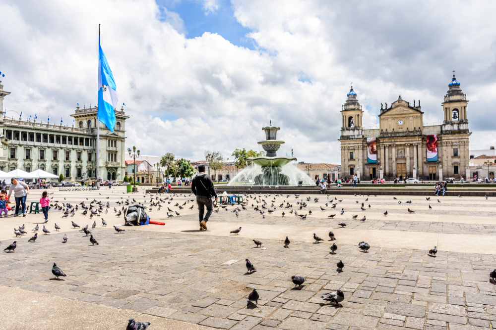 Constitution Plaza in Guatemala City