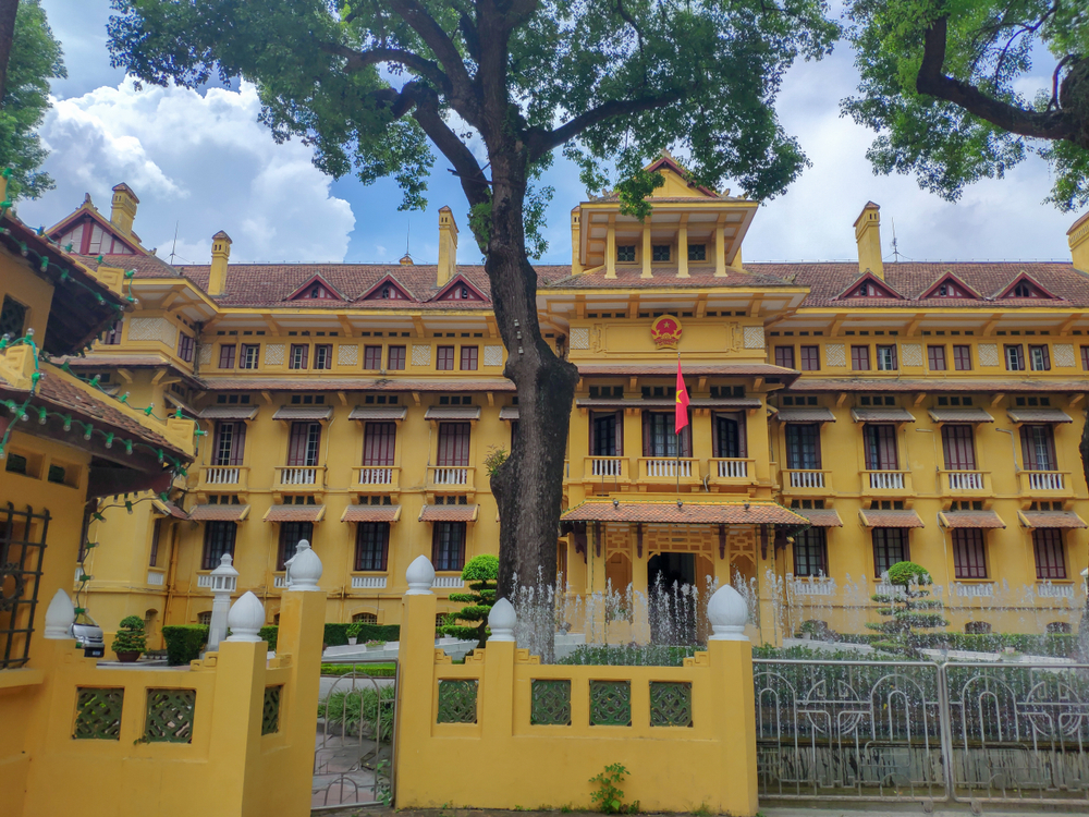 Ministry of Foreign Affairs Building in Hanoi