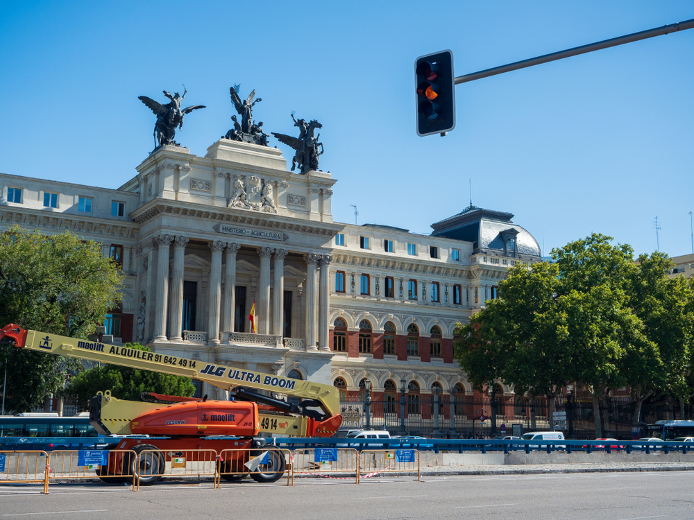 Ministry of Agriculture Building in Madrid