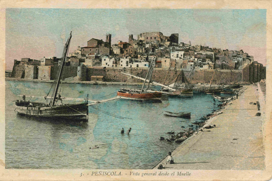 Peñíscola from the dock
