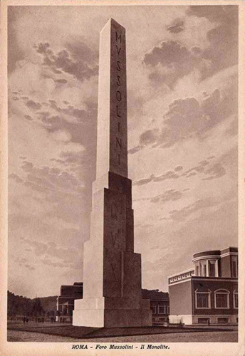 Monument to Mussolini