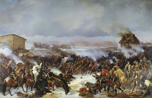 The Battle of Narva in 1700, in which the Swedes forces Russian forces out of Livonia