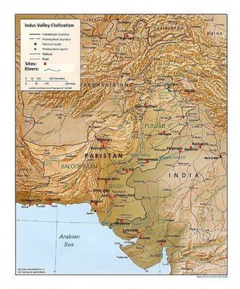 The Indus Valley civilization rivals those of Mesopotamia and Egypt.