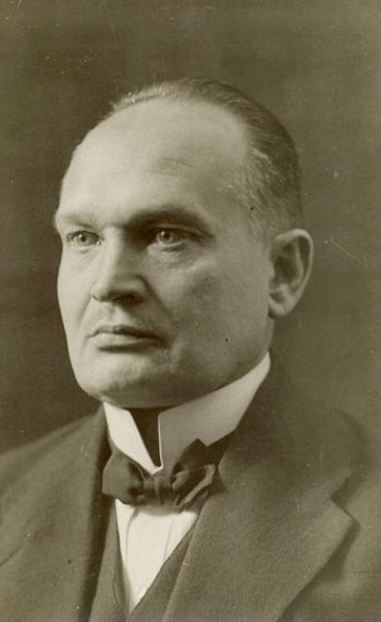 Konstantin Pats, the first president of Estonia.