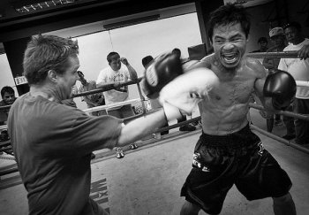 Manny Pacquiao, world-renowned boxer