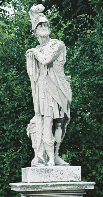 Statue of Carthaginian general Hannibal